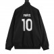 Next Day Shipping  500Balenciaga Balenciaga BLCG 24SS Manchester United Football Track Jacket CoatOversized fit, high stand collar, raglan sleeves, double head zipper closure, 2 zipped slash pockets, matching piping deta