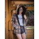 BurberryBurberry Classic Small Plaid Reversible Jacket Jacket Tops#