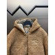 p380 Burberry War Horse Embroidered Plaid Lamb CoatThis soft fleece jacket is made in Italy from a worsted wool-cashmere blend with plaid elasticized cuffs for a layering style.Ageing versatile lambswool jacket, loose H 