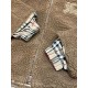 p380 Burberry War Horse Embroidered Plaid Lamb CoatThis soft fleece jacket is made in Italy from a worsted wool-cashmere blend with plaid elasticized cuffs for a layering style.Ageing versatile lambswool jacket, loose H 