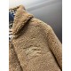 p380 Burberry War Horse Embroidered Plaid Lamb CoatThis soft fleece jacket is made in Italy from a worsted wool-cashmere blend with plaid elasticized cuffs for a layering style.Ageing versatile lambswool jacket, loose H 