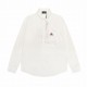 P225 BALENCIGA new Paris letters heavy shadow Logo design long-sleeved shirt against the version of the custom-dyed fabric on the upper body of a sense of high quality custom buttons custom accessories high quality men a