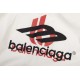 P225 BALENCIGA new Paris letters heavy shadow Logo design long-sleeved shirt against the version of the custom-dyed fabric on the upper body of a sense of high quality custom buttons custom accessories high quality men a