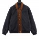 Next day shipping  470 (support put store)DIOR  Dior men's quilted embroidered aviator short jacket jacket23 AutumnWinter Corduroy Lapel Rattan Check Jacket Another great value item, super cool and stylish Navy blue, a c