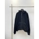 P520BalenciagBLCG Paris 23FW Heavy Wash Aged Tower Reflection Zip SweatshirtSize 123The original 23100 purchased custom weaving and dyeing of the original version of the same heavyweight 750G fabric garment version is ve