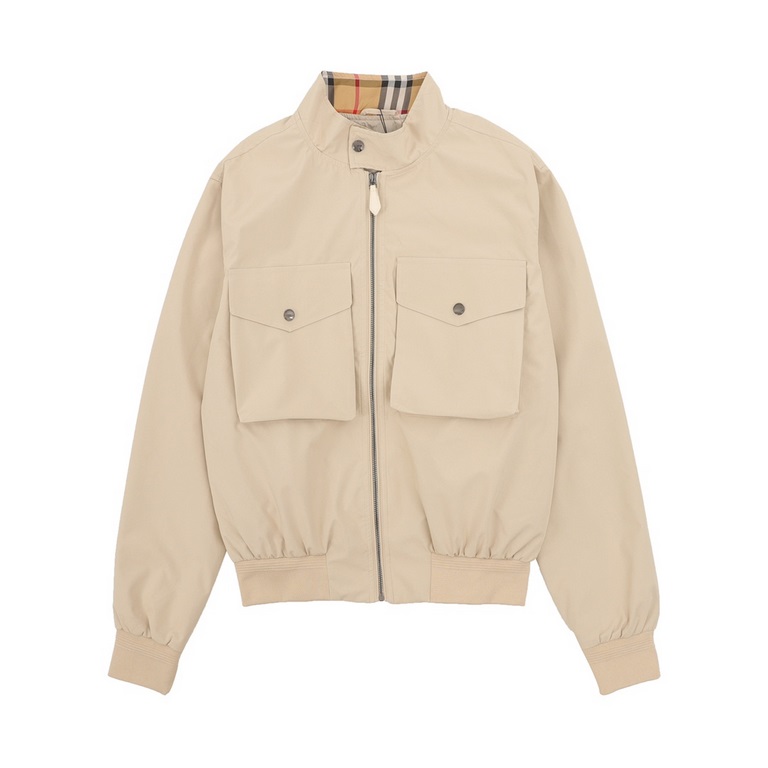 285BurberryBurberry War Horse Jacket with Back EmbroiderySize S-XL