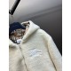 p380 Burberry War Horse Embroidered Plaid Lamb CoatThis soft fleece jacket is made in Italy from a worsted wool-cashmere blend with plaid elasticized cuffs for a layering style.Ageing versatile lambswool jacket, loose H 