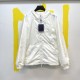 P455 1V Louis Vuitton Reversible Jacquard White Coat Jacket Trench Coat, Louis VuittonSize S-XLOne side of the Lv ornamental needle embellished chest wearing simple fashion, the other side is the classic old flower logo,