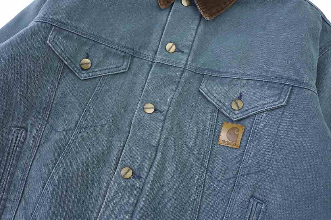 330 Vintage Carhartt Vintage 90S J10 Trucker Jacket, the most suitable for Asian fit, vintage jacket of course preferred Carhartt! Hundred years of workwear brand, the quality is so good that it explodes, a coat is not j