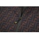 330FENDI Fendi Small Eyes Double jacket coat. High version2023ss new windbreaker jacket Customized imported memory fabrics to create   The pursuit of high-end style, feel great , the version is not picky, comfortable and