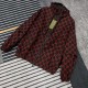 P505 GG Nylon Gingham Jacket w Detachable SleevesSize S-XLGucci's Spring 2024 collection draws inspiration from cool seasonal colors and textures for a new urban look. This casual jacket is crafted from gray and black GG