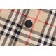 P365 BBR 23FW Classic Small Plaid Reversible Jacket Button VersionCustom weaving and dyeing khaki plaid fabric, plaid size and zp consistent, the difference between the market ready-made fabric plaid large 1cm glance fal