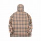 P365 BBR 23FW Classic Small Plaid Reversible Jacket Button VersionCustom weaving and dyeing khaki plaid fabric, plaid size and zp consistent, the difference between the market ready-made fabric plaid large 1cm glance fal