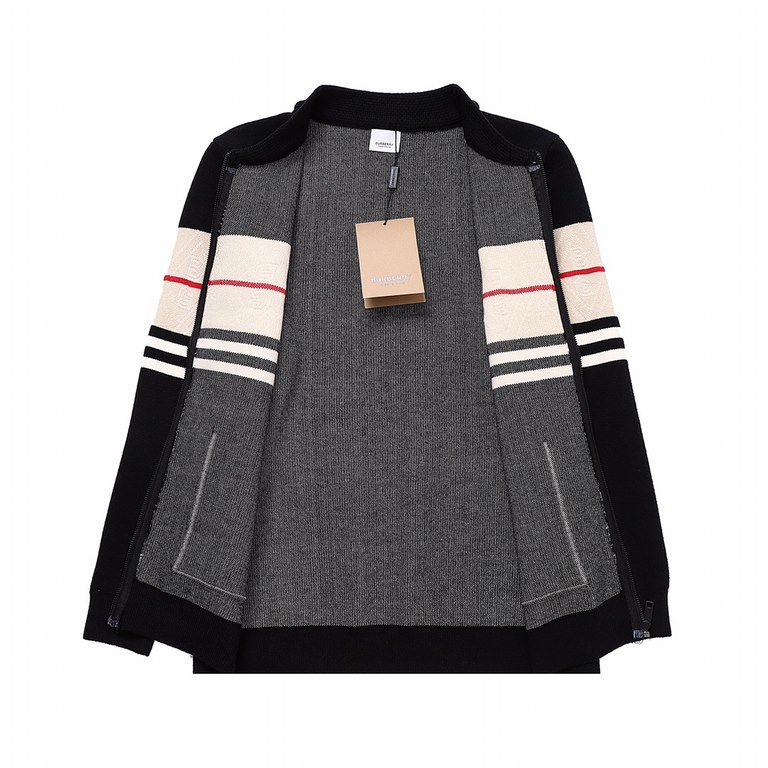 240 (top version, differentiated currency)Style Burberry Burberry Chest Stripe Patchwork Plaid Jacket JacketColor Picture ColorSize M-XXLMaterial 50% wool  polyesterAccessories full set of customized accessoriesGender-ne