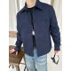 LouisVuittonLouis Vuitton Pocket Old Fleece Leather Shirt Jacket Top Result#