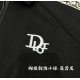 250 Dior Full Print Webbing Embroidered Small Label JacketDIOR official website ZP synchronization new jacket400gsm Roman gold fabricClassic logo embroidered on the chestSleeve shoulder full print classic logo webbing co