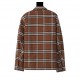 P365BBR Checked Lamb Coat  was ￥156,200 to buy, custom new color matching plaid fabric, lambswool base material custom dyeing, checkerboard cut piece sewing, open mold custom hardware, custom standard basic accessories.#