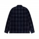 p430 burerry 2023 FW fallwinter newLong Sleeve Jacket with LapelCustomized corduroy check fabricClassic plaid design on the insideMetal zipper closureSymmetrical flap pockets on the front chestStraight fitSize S M L XL