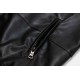 P375Burberry 23 fall and winter couples models biker leather jacket jacket, super heavy craft foam embroidery LOGO leather jacket jacket motorcycle girl favorite windproof waterproof super warm Oh 11 custom open mold zip