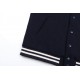 355Celine Celine classic back letters towel embroidery wool baseball jacket, the shape is strong and stylish small collar design is also very like it Touch feel also comfortable cuffs thread all horizontal machine custom