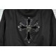 365Model No. DA07Chrome Hearts  Chrome Hearts SS23 Heavy Duty Studded Leather Label Embroidery-Authentic reproduction of the original fabric Detailed 11 production.-Buckle hardware and a variety of accessories are 11 cus