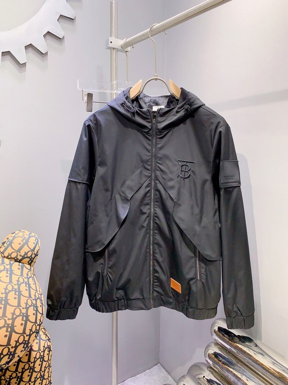 350 BURBERRY Burberry new jacket customized fabric counter with the same quality super heavy fabric workmanship   version of the perfect Note   fabric super comfortable non-market ordinary goods Size M-XXXLH05