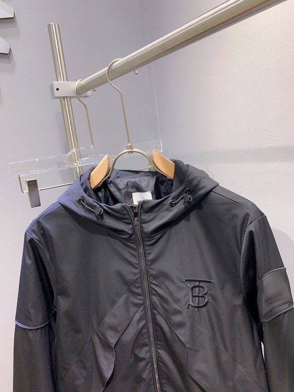 350 BURBERRY Burberry new jacket customized fabric counter with the same quality super heavy fabric workmanship   version of the perfect Note   fabric super comfortable non-market ordinary goods Size M-XXXLH05