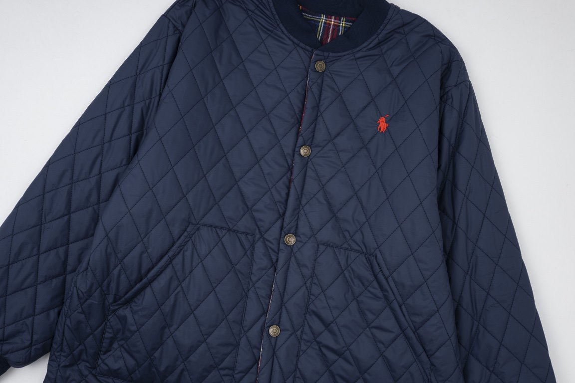 265  (cooling ceiling)[Ralph Lauren Cooling              Jacket Cotton Jacket Coat super versatile style good-looking absolute absolute sub sweet round vegan style]Old money style antique cotton clothes - red label Polo 