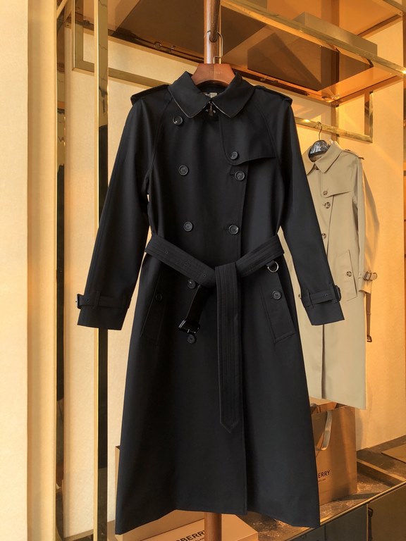 P840  Women's Waterloo Fit - Long Heritage Trench CoatBUR ace pointed goods, the treasure of the town store] can be inherited for several generations of the classic trench coat, the top of the original original fabric, t