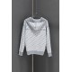 415 (can be stapled without stocking)DIORCD Dior Reversible cashmere knit jacket hoodieAdopting imported cashmere ten wool blend knitted, touch as delicate and soft as baby's skin, fine workmanship!One side is a navy blu