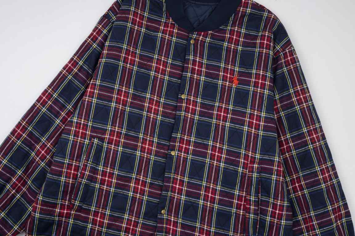 265  (cooling ceiling)[Ralph Lauren Cooling              Jacket Cotton Jacket Coat super versatile style good-looking absolute absolute sub sweet round vegan style]Old money style antique cotton clothes - red label Polo 