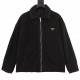 Next day shipping  430 (support put in store)Prada  Prada triangular label lamb wool jacketThe development of nearly two months, guest order terry cloth fabric blanks and the original version of the same, low-key luxury 