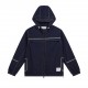 p270Thom Browne  TB new anti-cracking nylon hooded jacketAutumn and winter new nylon hooded three-dimensional cutting bright line decoration nylon double open zipper texture double fabric windproof quite also anti-freeze