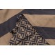 335  (Reversible)FENDI Fendi full printed LOGO reversible jacket, divided into striped surface and full LOGO jacquard surface, the two styles switch at will, the style does not need to say more, low-key luxury reversible