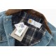 300  (top quality heavy duty ceiling)[Vintage Aged Heavy Washed Carhartt Vintage 90S -J10 Detroit Trucker Jacket Tri-Color Heavy Duty Jacket Padded Jacket]The fabric is made of 400 grams of high-quality cotton canvas - l