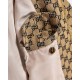 P320  (Top Version Distinctive Shipping) Gucci  Pineapple Collection Patchwork Ti Monogram JacketThis GG pattern takes a different and exaggerated approach to the classic double-G monogram intertwined pattern, which is v