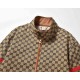 P320  (Top Version Distinctive Shipping) Gucci  Pineapple Collection Patchwork Ti Monogram JacketThis GG pattern takes a different and exaggerated approach to the classic double-G monogram intertwined pattern, which is v