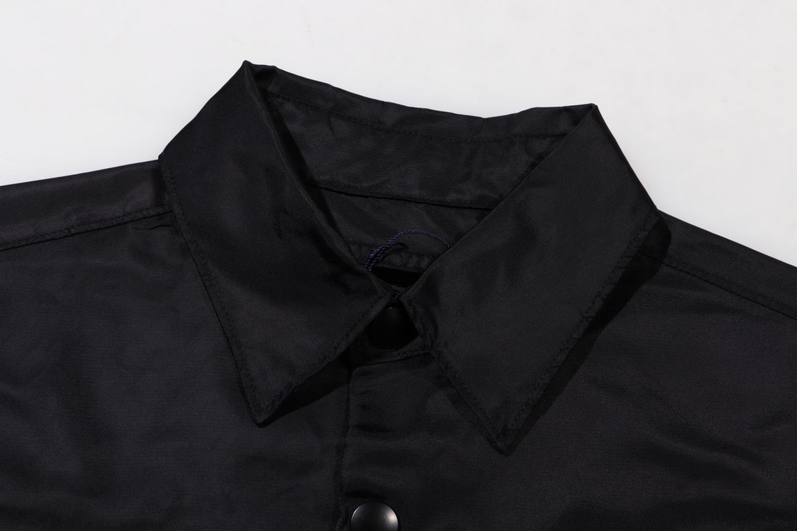 P315,PRADA 2023ss Re-Nylon Recycled Nylon Jacket Two Ways to Wear Removable Sleeves, Transforms into a Short Sleeve Shirt in a SecondSIZE XSSMLThis minimalist jacket expresses a modern attitude in Re-Nylon, a recycled ny