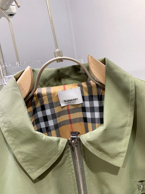 380 BURBERRY Burberry new jacket customized fabric counter same quality super heavy fabric workmanship bar   version of the perfect Note   fabric super comfortable non-market ordinary goods Size M-XXXLH05