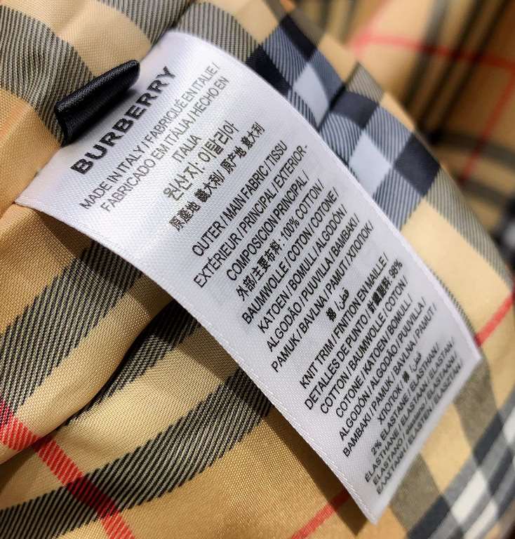 380 BURBERRY Burberry new jacket customized fabric counter same quality super heavy fabric workmanship bar   version of the perfect Note   fabric super comfortable non-market ordinary goods Size M-XXXLH05