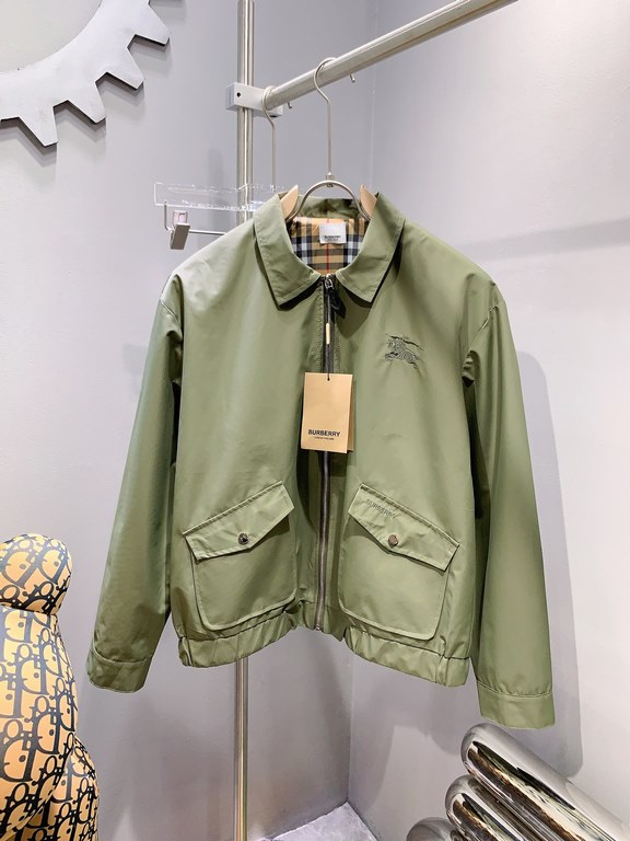 380 BURBERRY Burberry new jacket customized fabric counter same quality super heavy fabric workmanship bar   version of the perfect Note   fabric super comfortable non-market ordinary goods Size M-XXXLH05