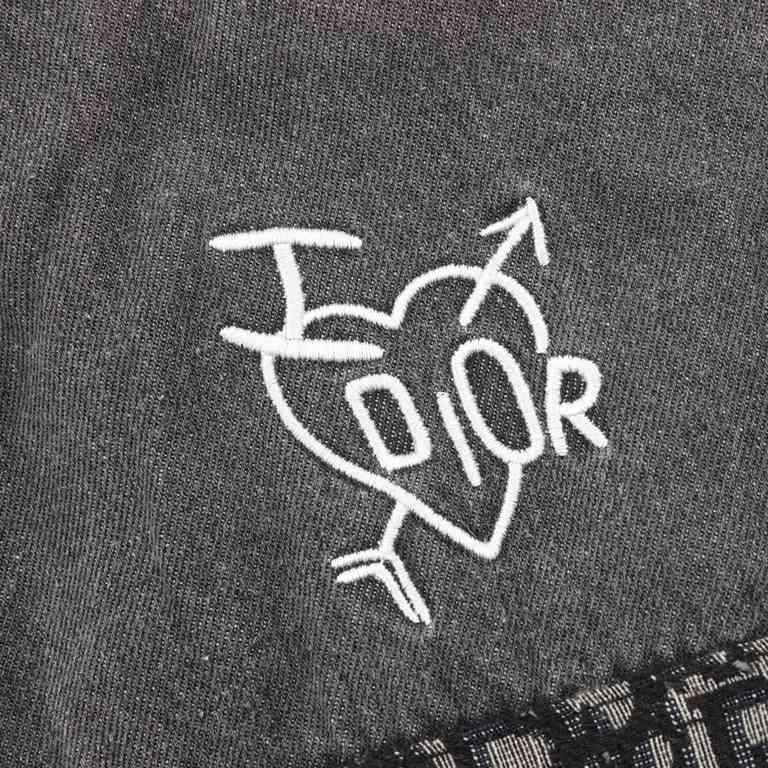 P430DIORDior Letter embroidered washed baseball jacket jacketSize XS-L