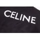 P365Celine 2023 Fall and Winter New Men's Baseball Pilot Jacket Cotton Jacket, Classic Back Letter Printing Sleeve Side Pockets Netroots on the body High-quality Men and Women's modelsXS S M L