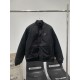 320 New PRADA  Prada 23SS fall new aviator jacket baseball cotton clothing men and women with the same paragraph!The official website is synchronized with the sale of the classic metal triangle label   custom Puja button