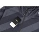 335  (Reversible)FENDI Fendi full printed LOGO reversible jacket, divided into striped surface and full LOGO jacquard surface, the two styles switch at will, the style does not need to say more, low-key luxury reversible