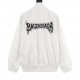 Next day shipping  410Balenciaga Balenciaga BLCG 24SS monogrammed poplin tech stand-up jacket at backTechno poplin fabric, unisex style, oversized fit, dropped shoulders, front zipper, 2 front zipper slash pockets, elast