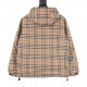 Next day shipping  410 (support put in store)BURBERRY  Burberry classic small plaid reversible jacket coatCustom weaving and dyeing khaki plaid fabric, plaid size and zp consistent, the difference between the market read