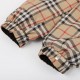 Next day shipping  410 (support put in store)BURBERRY  Burberry classic small plaid reversible jacket coatCustom weaving and dyeing khaki plaid fabric, plaid size and zp consistent, the difference between the market read