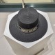 Dior Dior new straw hat, sun hat, flat cap, head circumference 57cm