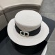 Dior Dior straw hat, celebrity style sun hat, made of fine straw, foldable, head circumference 57cm